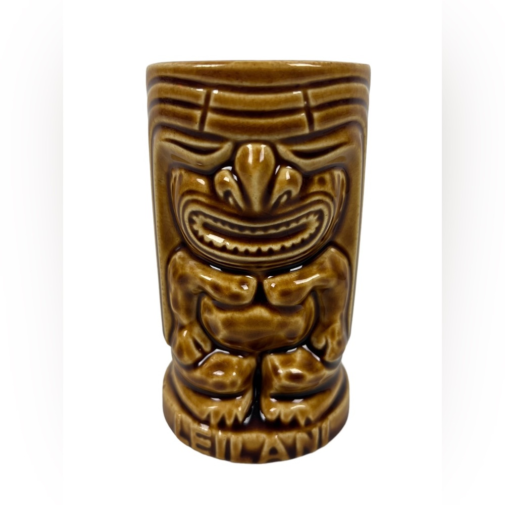 Vintage Tiki Mug Leilani Orchids of Hawaii Japan